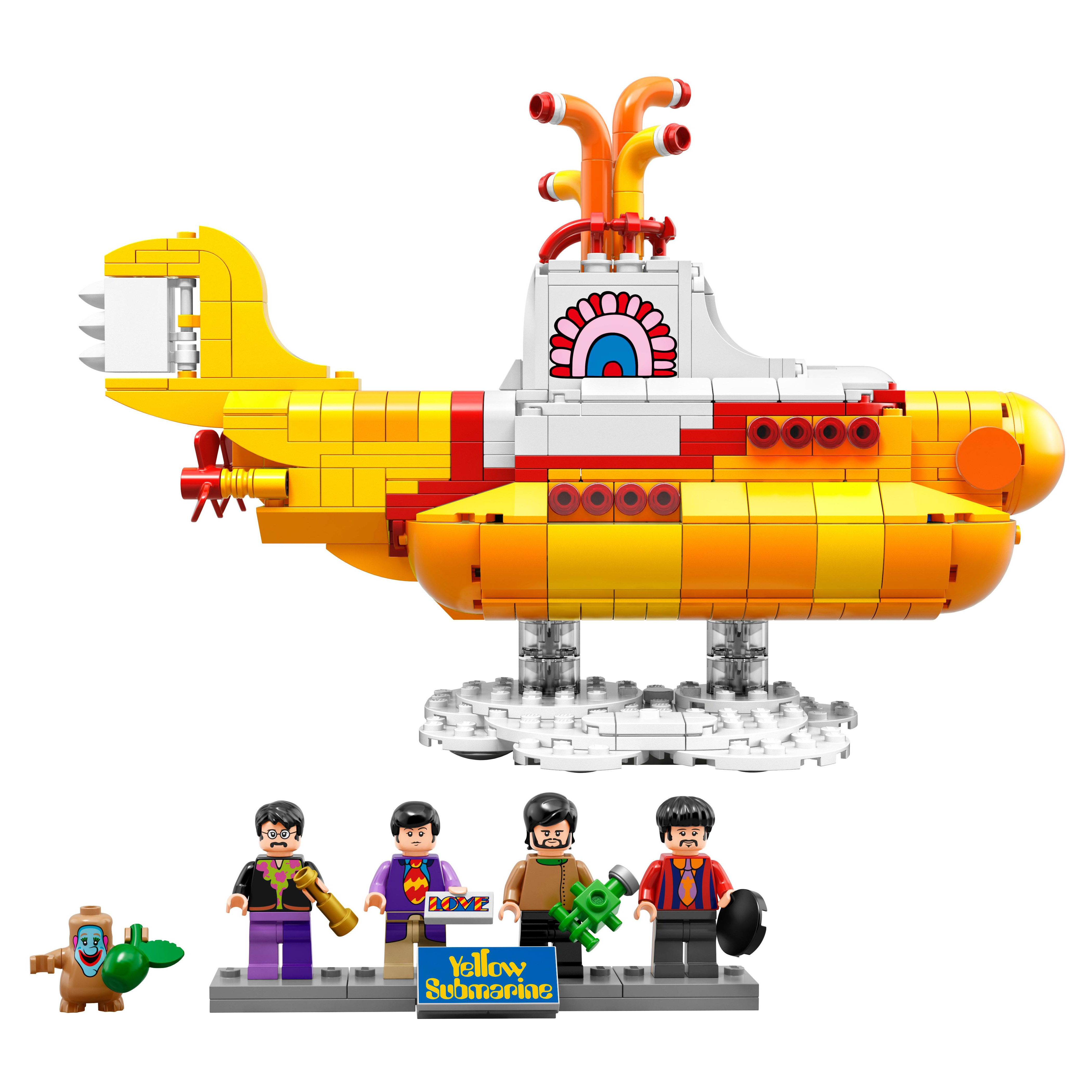 Конструктор LEGO Ideas Желтая подводная лодка (21306) конструктор lego ideas 21324 улица сезам