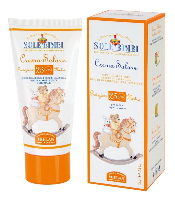

Солнцезащитный крем spf 25 (sole bimbi) - 75 мл, Sole Bimbi
