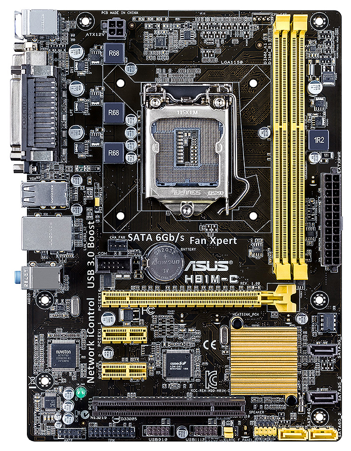 Материнская плата ASUS H81M-C