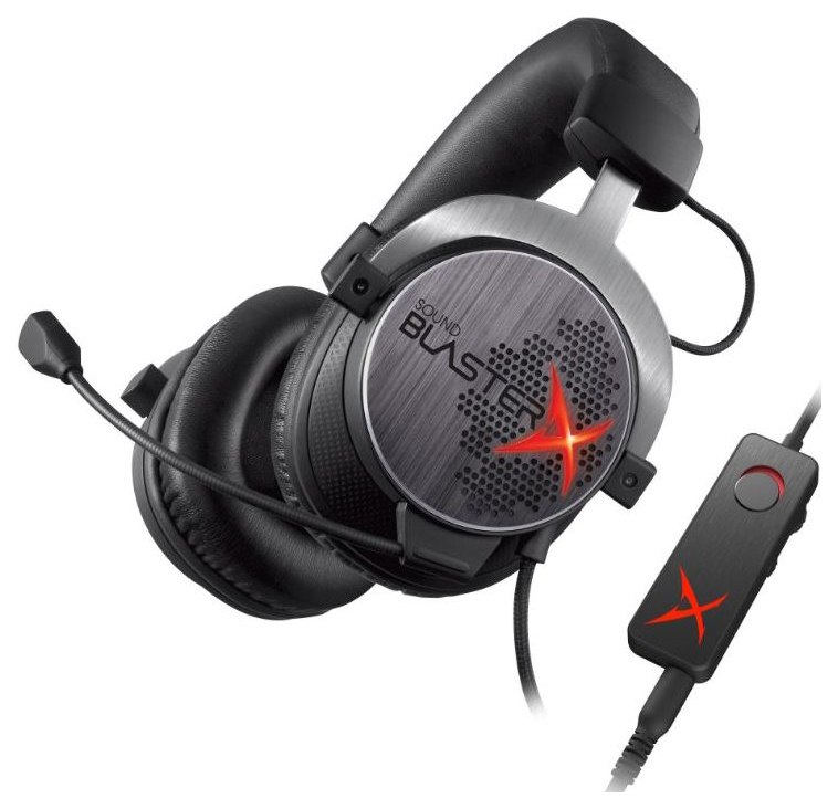 

Игровая гарнитура Creative Sound BlasterX H7 Black/Silver, Sound BlasterX H7