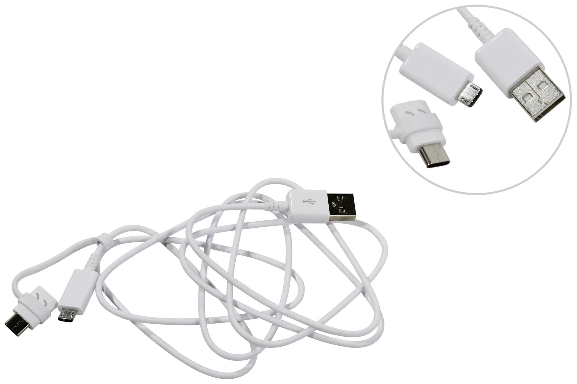 фото Кабель samsung ep-dg930dwegru microusb 1м white