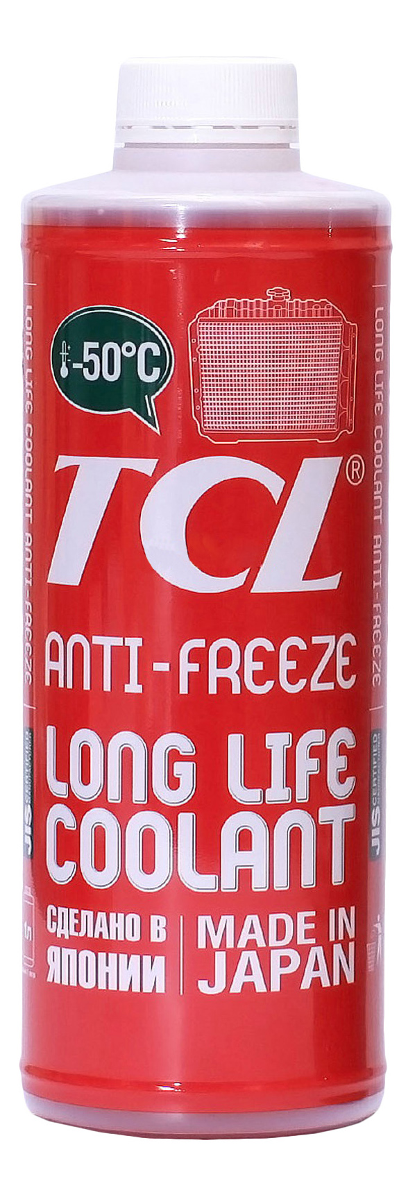 фото Антифриз tcl llc -50c g12 красный 1л 0.99кг