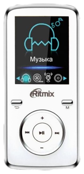 

MP3-плеер Ritmix RF-4950 8GB White 15115254