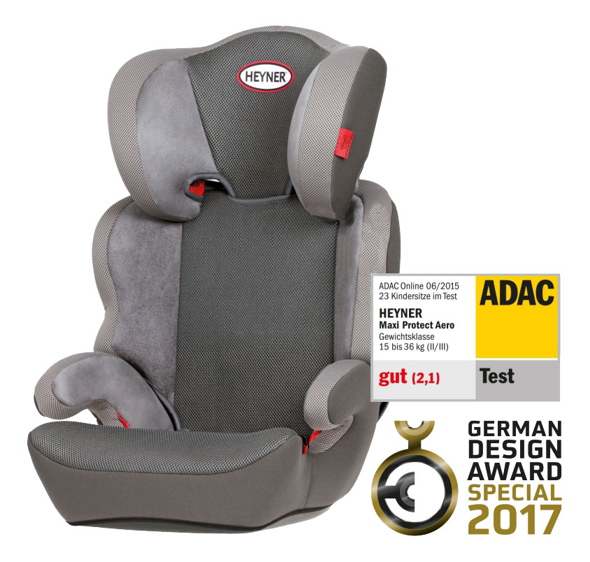 фото Автокресло heyner maxiprotect aero цв.серый гр.2/3