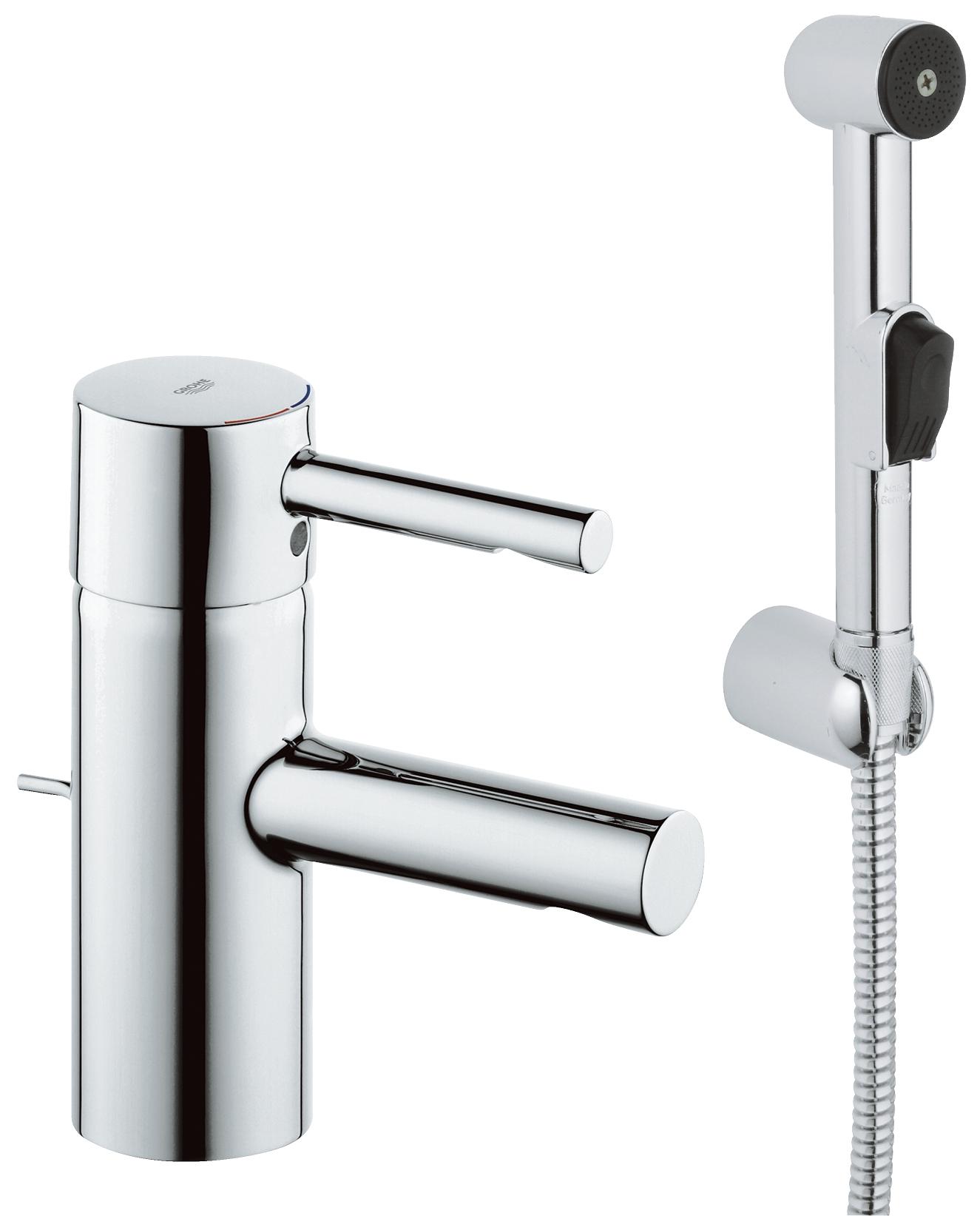 

Смеситель с гигиеническим душем Grohe Essence 32535000 хром, Essence