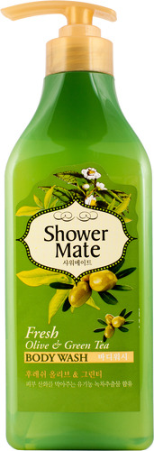 Гель для душа SHOWER MATE Оливки и зеленый чай, 550 мл