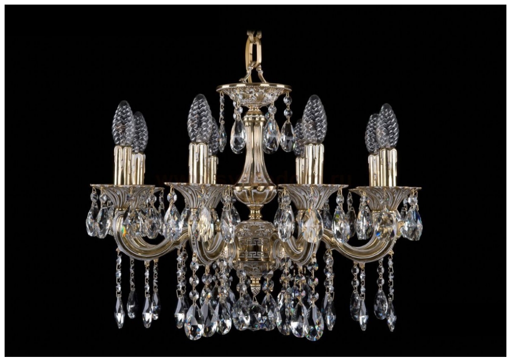 

Люстра подвесная Bohemia Ivele Crystal 1701/8/181/A/GW, 1701/8/181/A/GW