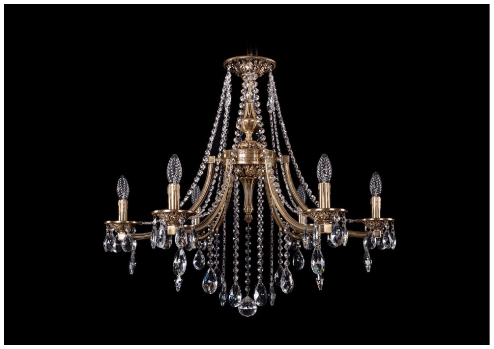 

Люстра подвесная Bohemia Ivele Crystal 1771/6/270/B/FP, 1771/6/270/B/FP
