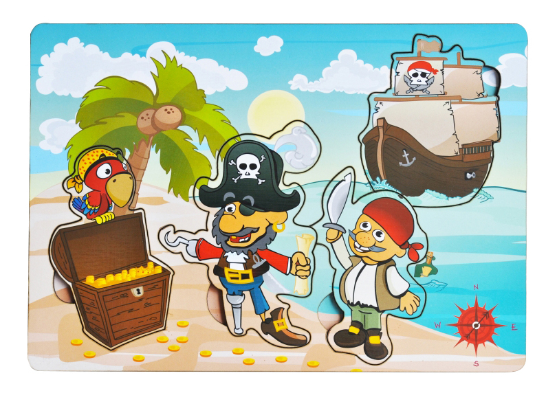 

Развивающая игрушка 1TOY Капитан Крюк, Капитан Крюк