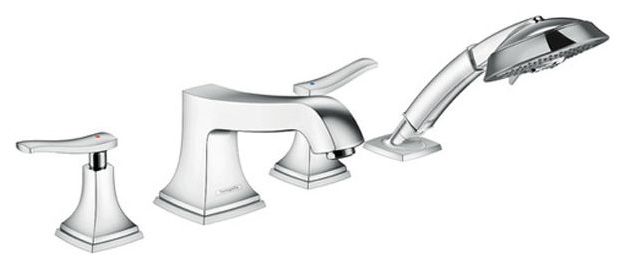 фото Смеситель для ванны на борт hansgrohe classic 31441000 хром