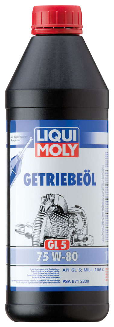 фото Трансмиссионное масло liqui moly getriebeoil 75w-80