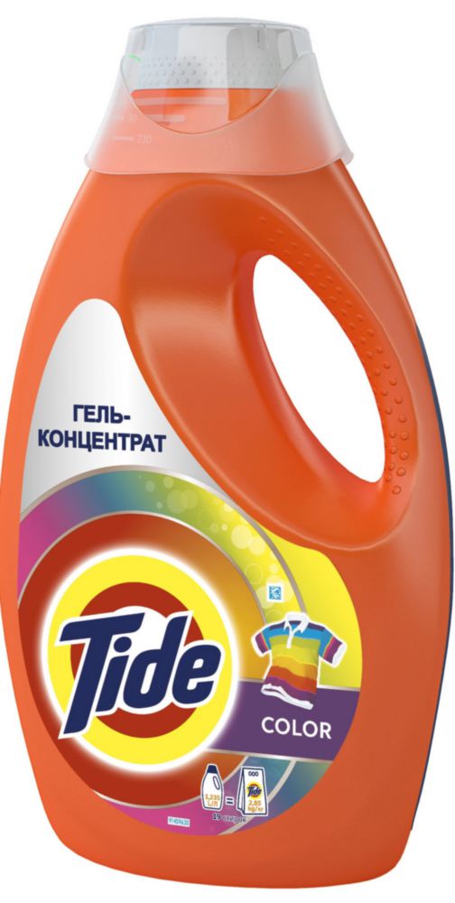 фото Гель-концентрат для стирки tide color 1.24 л