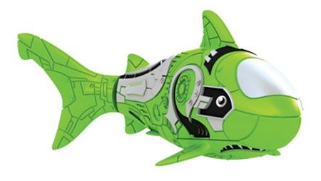

Интерактивная игрушка для купания Robofish Акула зеленая, Акула зеленая