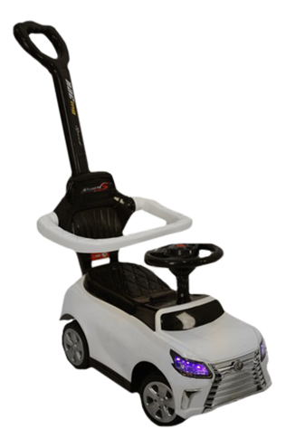 

Толокар Lexus белый RIVERTOYS, средняя