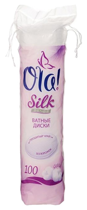 Ватные диски OLA! Silk Sense 100 шт ватные диски ola silk sense 80шт 3 уп