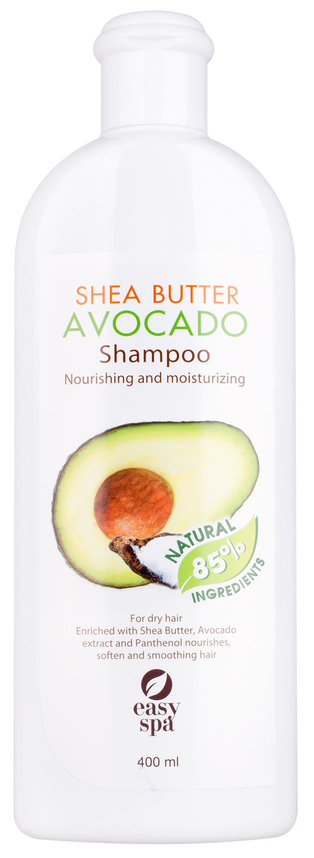фото Шампунь easy spa shea butter avocado shower gel nourishing and moisturizing 400 мл