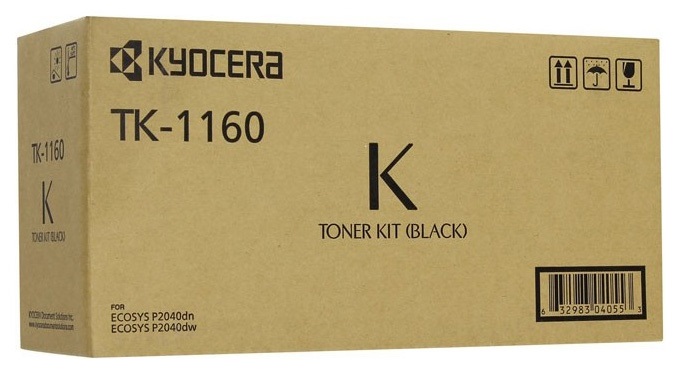 фото Картридж для лазерного принтера kyocera tk-1160, черный, оригинал