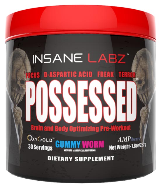

Предтренировочный комплекс Insane Labz Possessed 222 г мармелад, Possessed