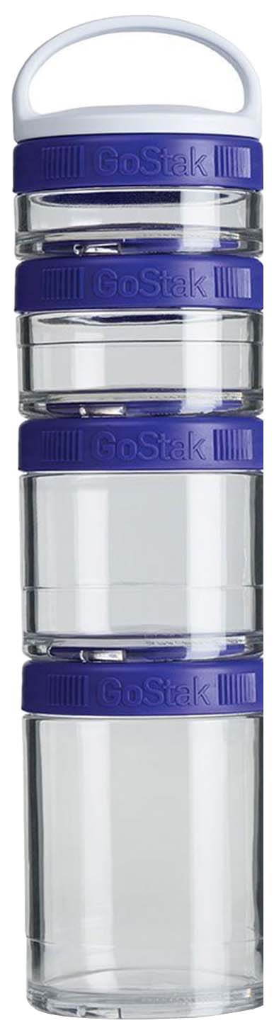 

Бутылка BlenderBottle GoStak Starter 4 кам. 150 мл фиолетовый, GoStak Starter
