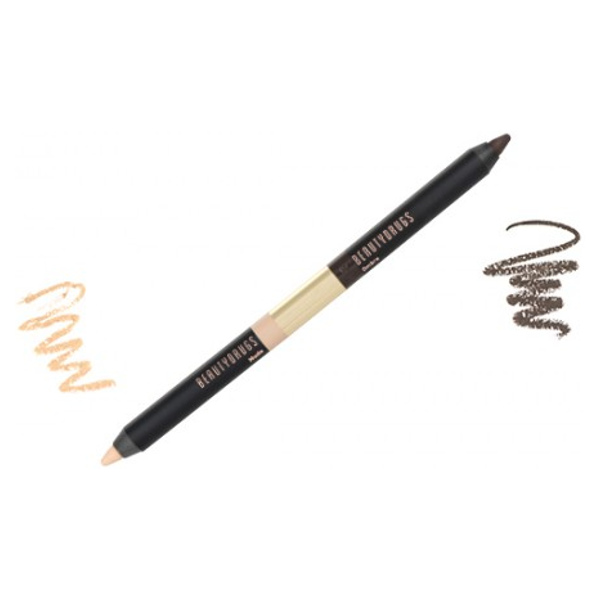 фото Двойной карандаш для глаз beautydrugs double eye pencil nude/ombre