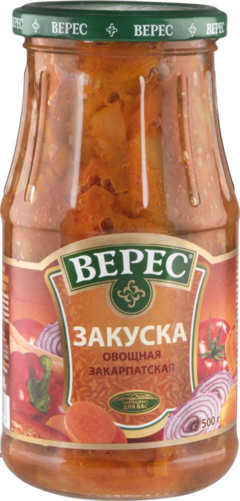 

Закуска овощная Верес закарпатская 500 г