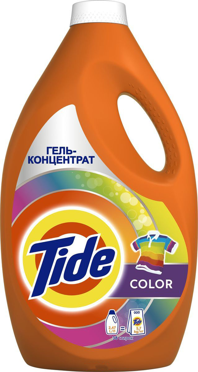 фото Гель для стирки tide color 2.47 л