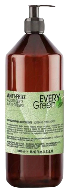 Кондиционер для волос Dikson Every Green Anti-Frizz Condizionante Idratante 1 л маска для вьющихся волос anti frizz mashera idratante 5211 250 мл