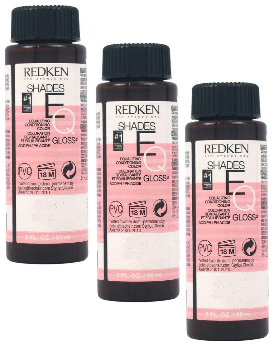 фото Краска для волос redken shades eq gloss тон 06kk медный блонд, 3x60 мл