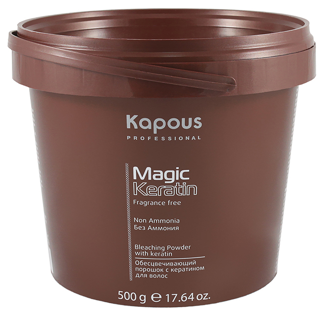 Пудра для волос Kapous Professional Magic Keratin Non Ammonia 500 мл