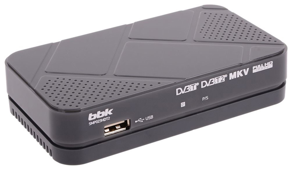 

DVB-T2 приставка BBK SMP023HDT2 Dark Grey, SMP023HDT2