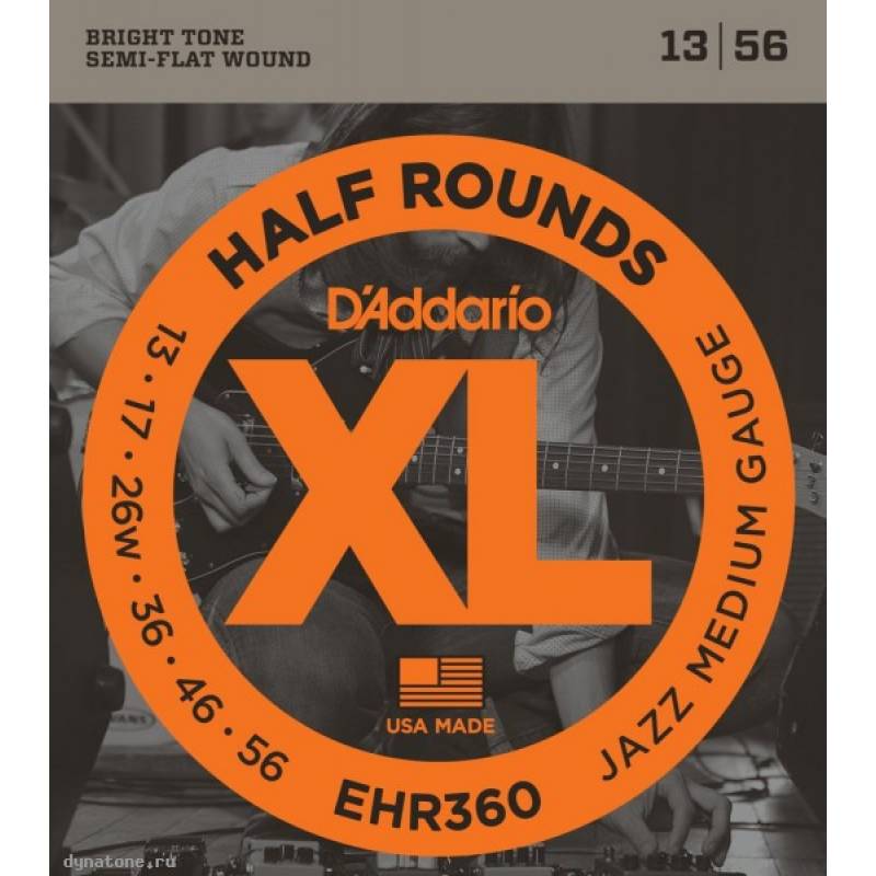 фото Струны для электрогитары d addario ehr360 d'addario