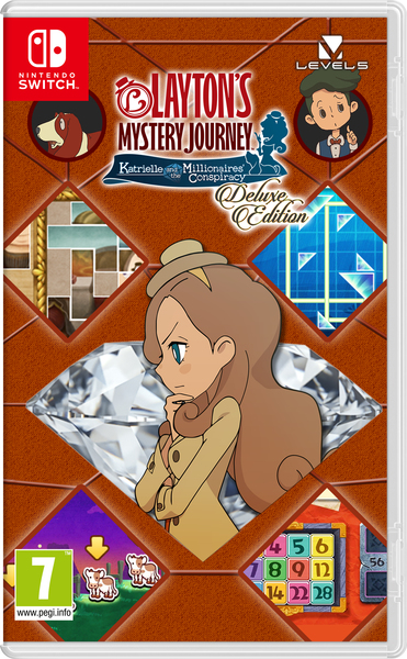 

Игра Laytons Mystery Journey: Katrielle Deluxe Edition для Nintendo Switch, Laytons Mystery Journey:Katrielle DE