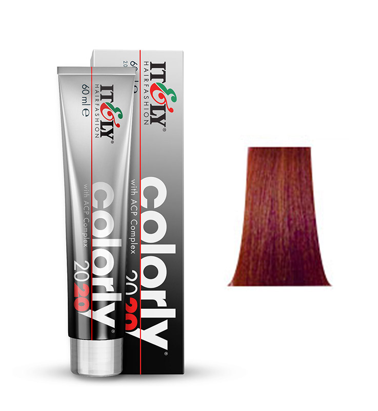 фото Краска itely hairfashion colorly 2020 copper red blonde - 7rr красно-медный русый 60 мл