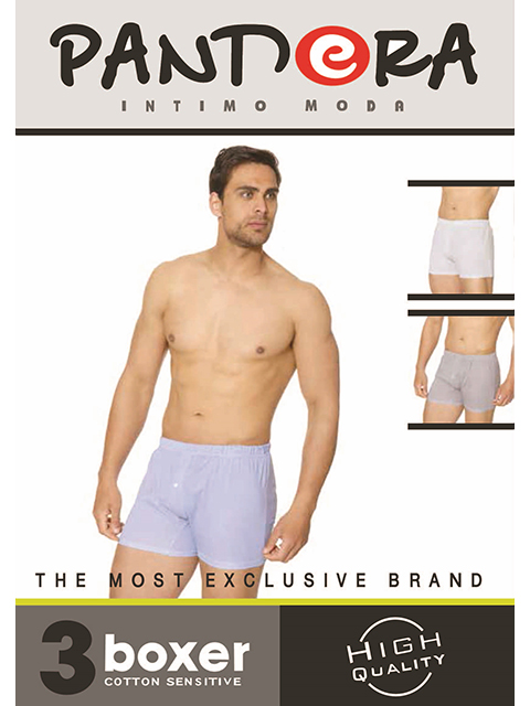 

Трусы мужские мужские Pandora PD разноцветные M, PD 1836 (3 шт.) boxer