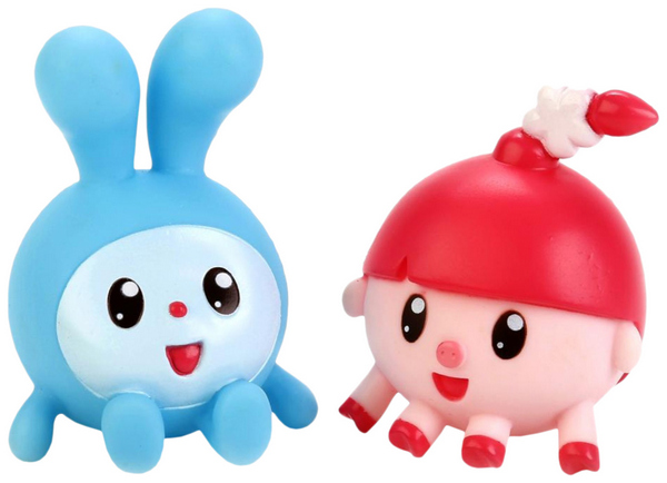 

Игрушка для купания «Малышарики. Крошик + Нюша», в сетке Играем Вместе