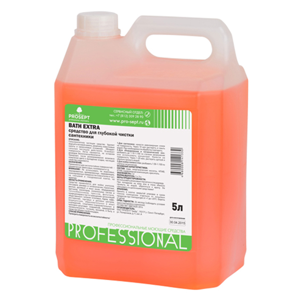 

Гелеобразное средство Prosept Bath Extra для удаления ржавчины 5 л