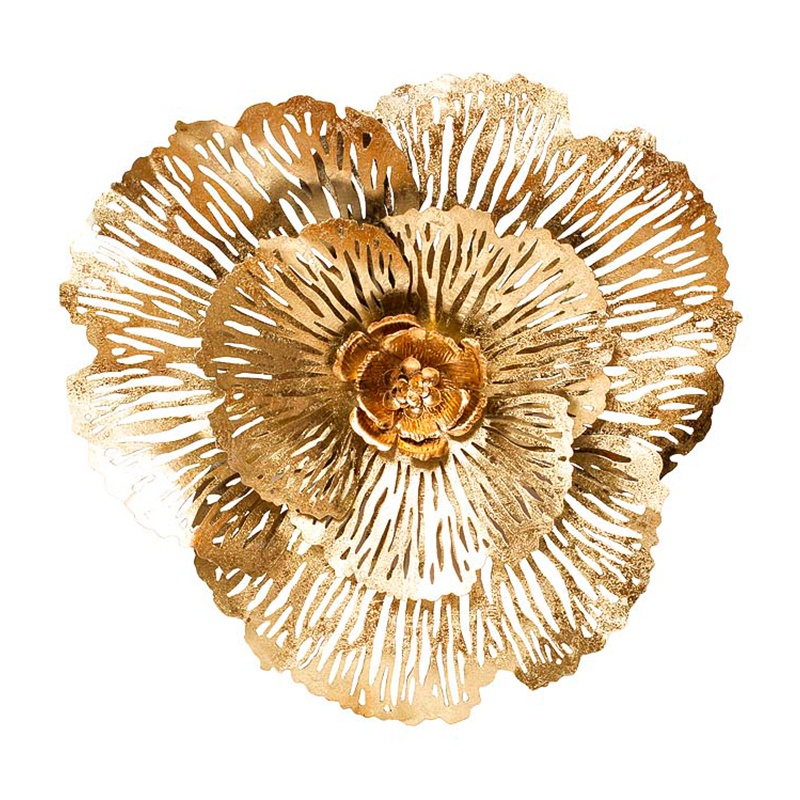 фото Настенный декор цветок гарда декор, 74,3х71,1х11,4 см. garda decor