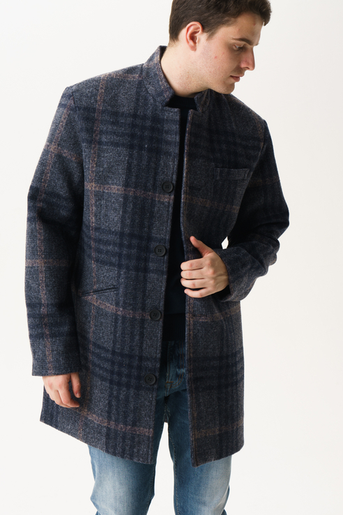 

Полупальто мужское ONLY & SONS 22013255 серое S, 22013255