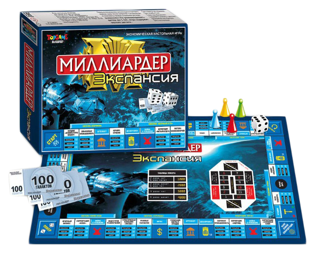 

Настольная игра "Миллиардер. Экспансия"