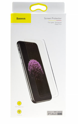 

Защитное стекло Baseus Screen Protector Full-glass Tempered Glass Film для Iphone 11 Pro