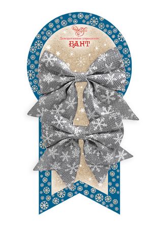 

Бант декоративный Феникс Present 2 шт., 11,5х12