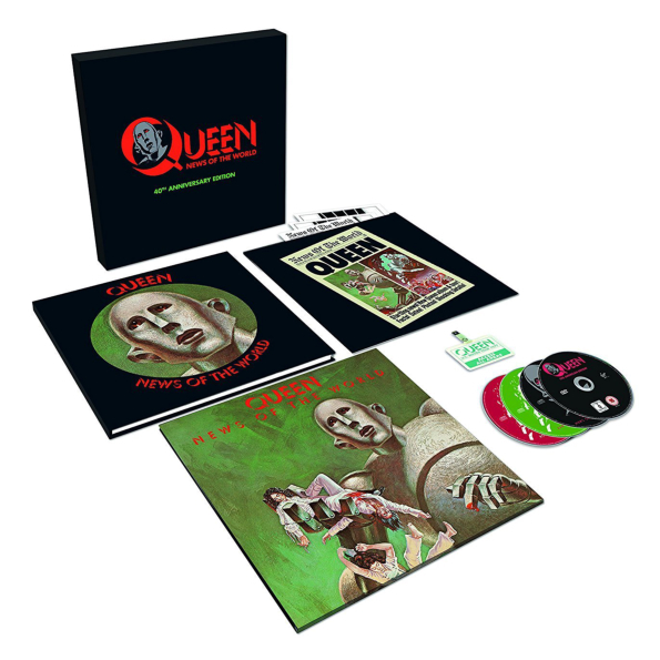 

Queen ‎ News Of The World (40th Anniversary Edition)(LP+3CD+DVD)