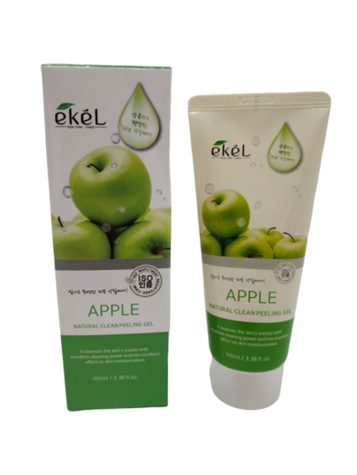 фото Пилинг-гель скатка для лица с экстрактом яблока ekel peeling gel apple 100 мл