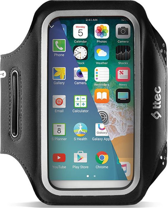 фото Чехол ttec easyfit armband m black