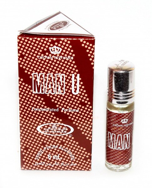Масло парфюмерное Al Rehab Man U, 6 ю, 6 мл масло для тела мужской джаз 0405 350 мл