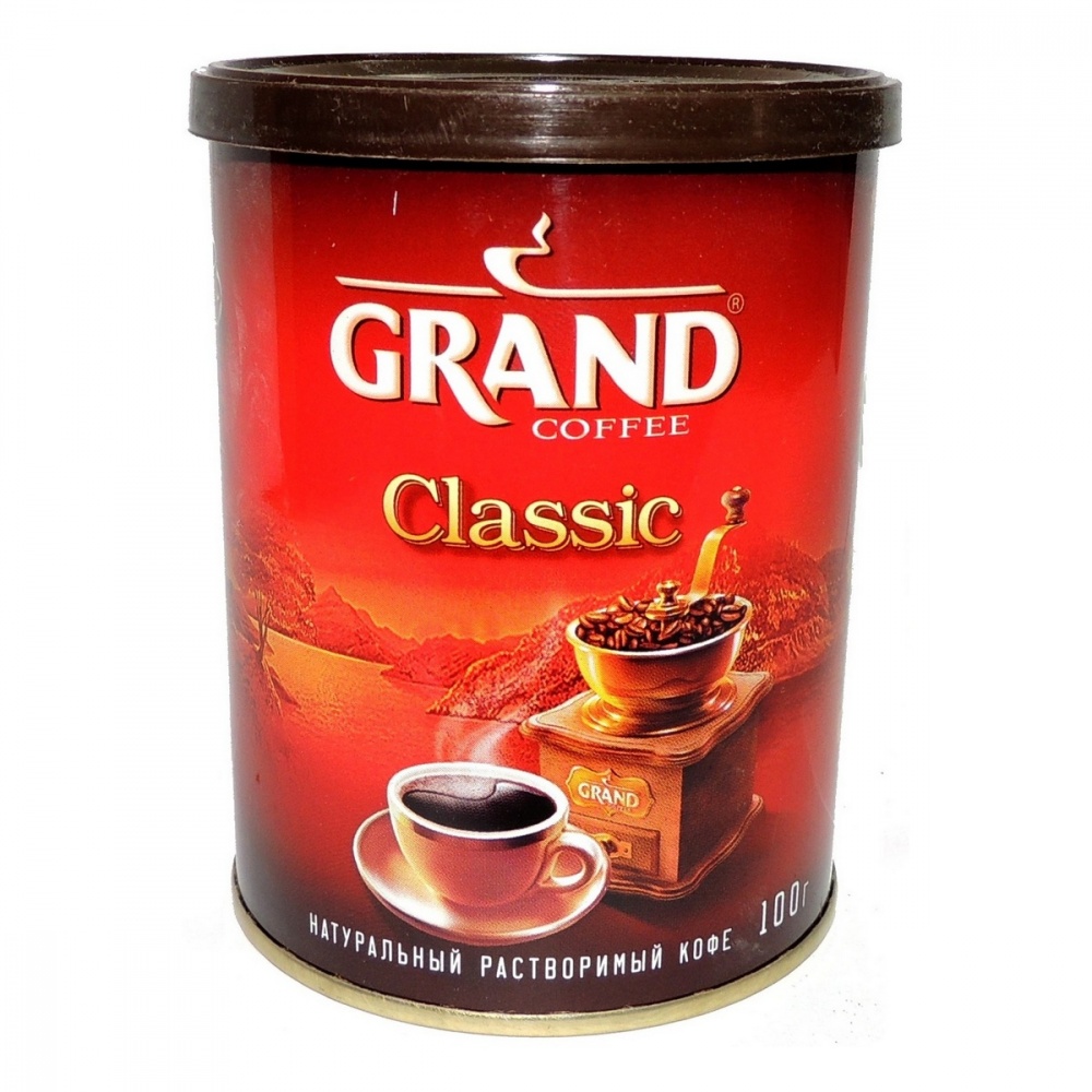 

Кофе Grand Classic растворимый 100 г