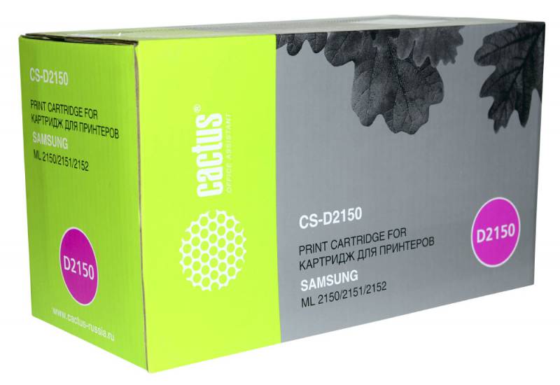 

Картридж для лазерного принтера Cactus CS-D2150 аналог Samsung ML-2150D8 черный, CS-D2150