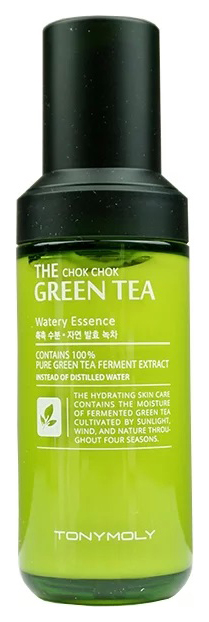 Сыворотка для лица Tony Moly The Chok Chok Green Tea Watery Essence 55 мл тоник для лица tony moly the green tea truebiome watery toner с зелёным чаем 55 мл