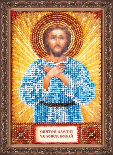 

Вышивка бисером Абрис Арт AАМ-003 Св.Алексей 10х15 см