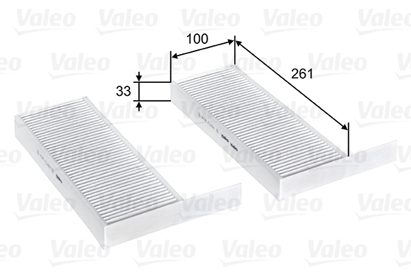 

Фильтр салона Valeo 715808